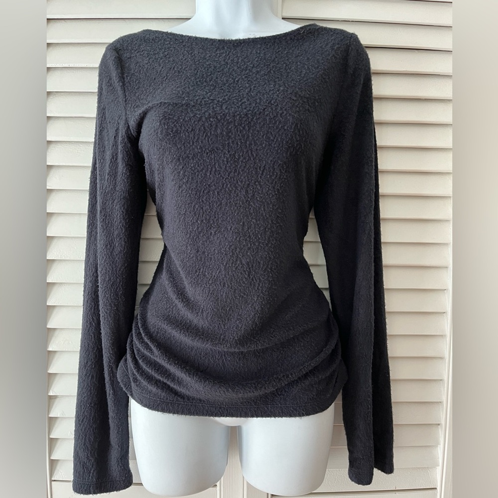 Saturday Sunday Black Fitted Sweater Size M